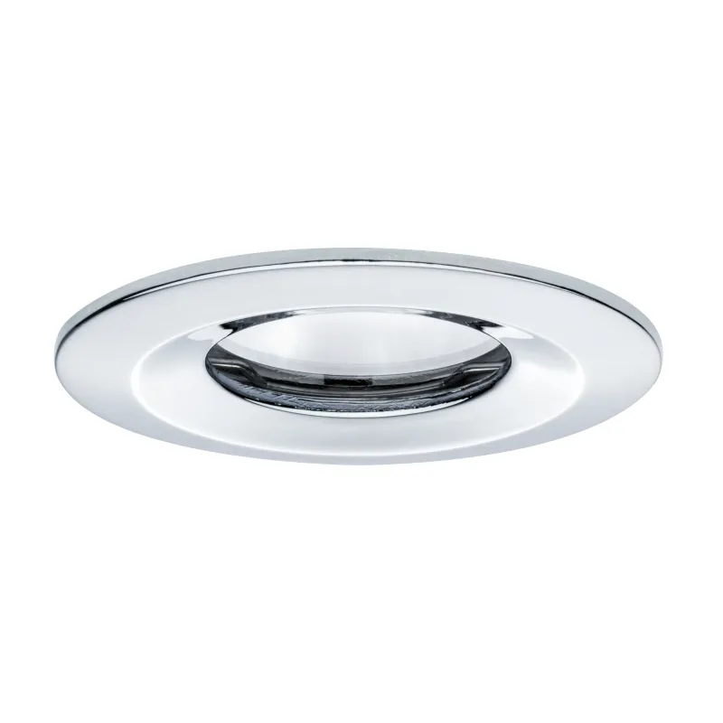 Encastrés LED Coin Slim IP65 rond 6,8 W chrome Kit unitaire à intensité variable