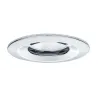 Encastrés LED Coin Slim IP65 rond 6,8 W chrome Kit unitaire à intensité variable