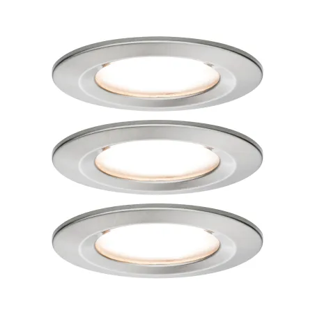 Kit encastrés Premium Coin Slim rond fix e LED 3x6,8W 2700K 230V 51...