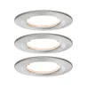 Kit encastrés Premium Coin Slim rond fix e LED 3x6,8W 2700K 230V 51...