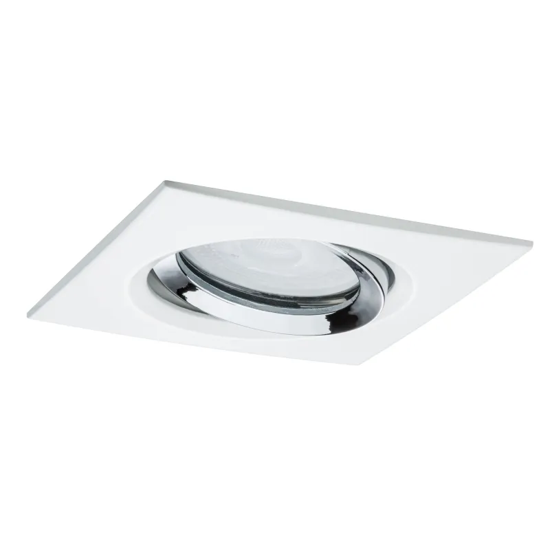 Kit encastrés Premium Nom IP65 carré orient. LED 1x7W 230 V GU10 51...