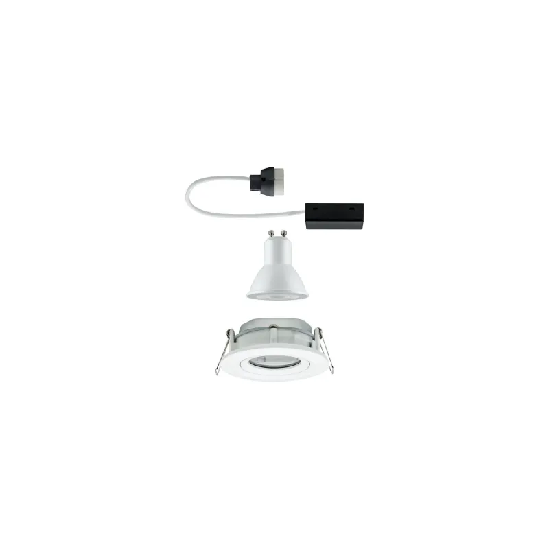 Kit encastrés Premium Nom IP65 orientabl e LED 1x7W 230 V GU10 51 m...