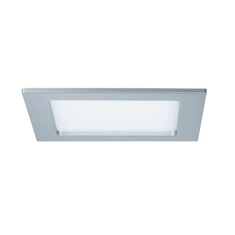 Kit encastrés Quality Panel carré LED 1x 12W 2700 K 230V 165x165 mm...