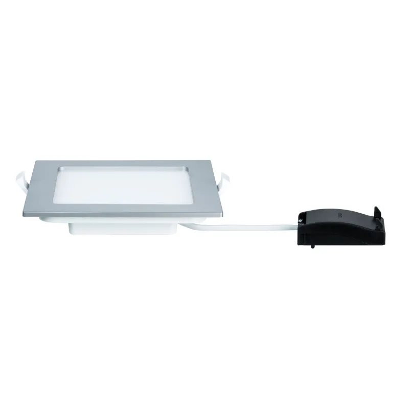Kit encastrés Quality Panel carré LED 1x 12W 2700 K 230V 165x165 mm...