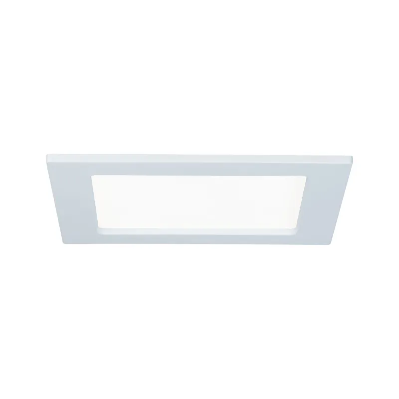 Kit encastrés Quality Panel carré LED 1x 12W 4000 K 230V 165x165 mm...