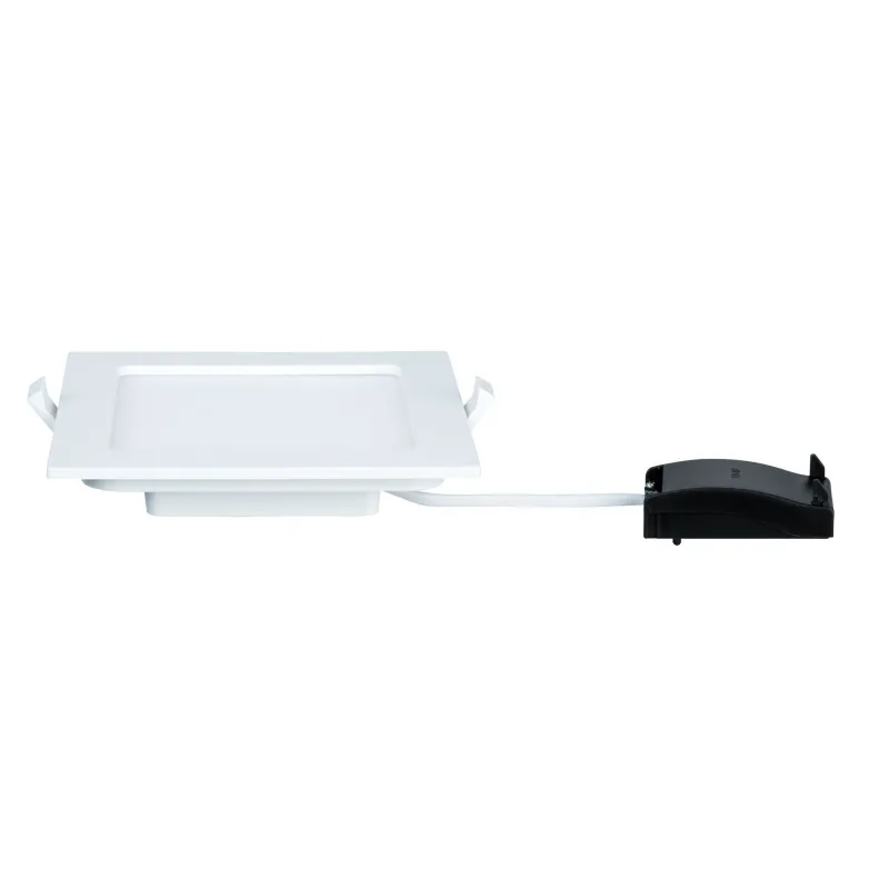Kit encastrés Quality Panel carré LED 1x 12W 4000 K 230V 165x165 mm...