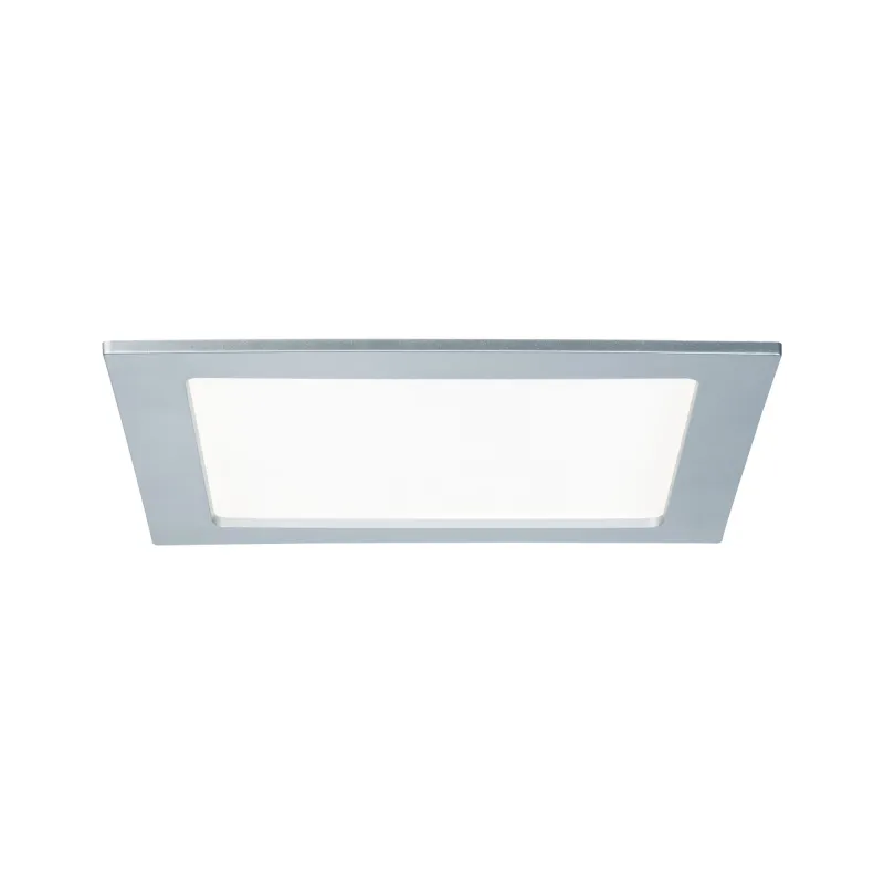 Kit encastrés Quality Panel carré LED 1x 18W 4000K 230V 220x220mm C...