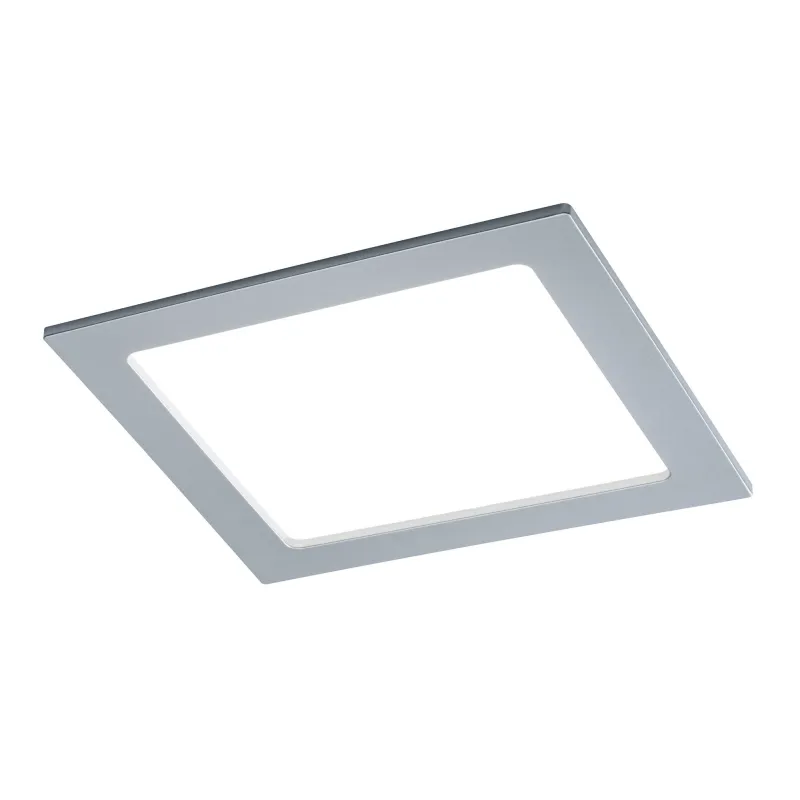Kit encastrés Quality Panel carré LED 1x 18W 4000K 230V 220x220mm C...