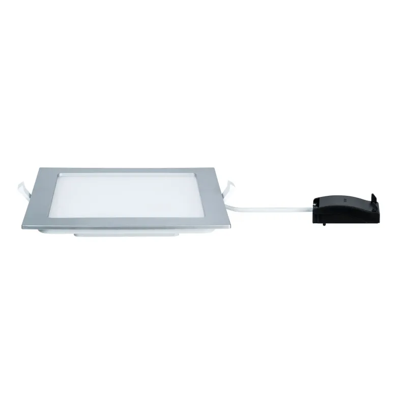 Kit encastrés Quality Panel carré LED 1x 18W 4000K 230V 220x220mm C...