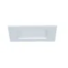 Kit encastrés Quality Panel carré LED 1x 6W 4000K 230V 115x115mm Bl...