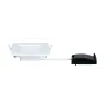 Kit encastrés Quality Panel carré LED 1x 6W 4000K 230V 115x115mm Bl...