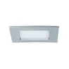 Kit encastrés Quality Panel carré LED 1x 6W 4000K 230V 115x115mm Ch...