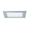 Kit encastrés Quality Panel carré LED 1x12W 4000K 230V 165x165mm Ch...