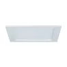 Kit encastrés Quality Panel carré LED 1x18W 4000K 230V 220x220mm Bl...