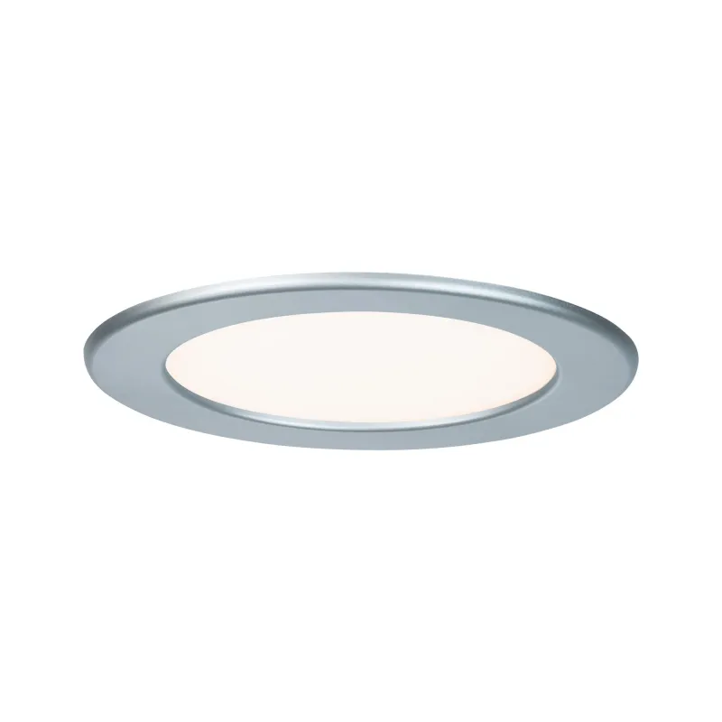 Kit encastrés Quality Panel rond LED 1x1 2W 2700K 230V 170mm Chrome...