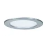 Kit encastrés Quality Panel rond LED 1x1 2W 2700K 230V 170mm Chrome...