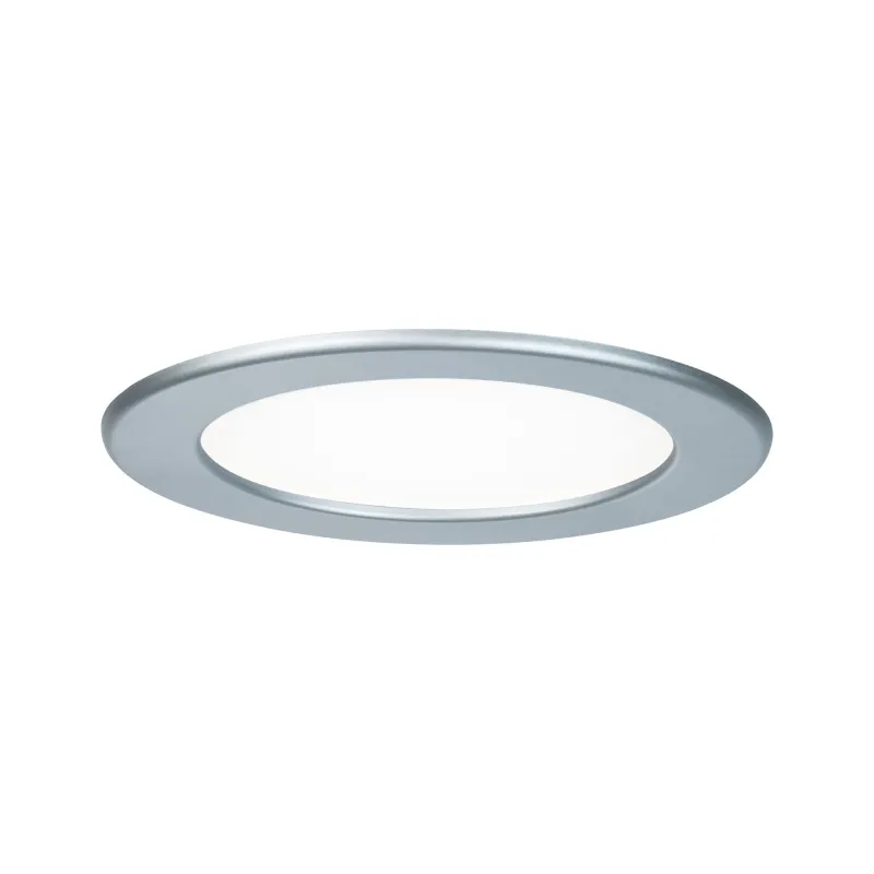Kit encastrés Quality Panel rond LED 1x1 2W 4000K 230V 170mm Chrome...