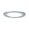 Kit encastrés Quality Panel rond LED 1x1 2W 4000K 230V 170mm Chrome...