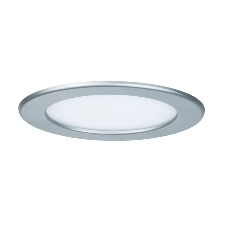Kit encastrés Quality Panel rond LED 1x1 2W 4000K 230V 170mm Chrome...