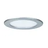 Kit encastrés Quality Panel rond LED 1x1 2W 4000K 230V 170mm Chrome...