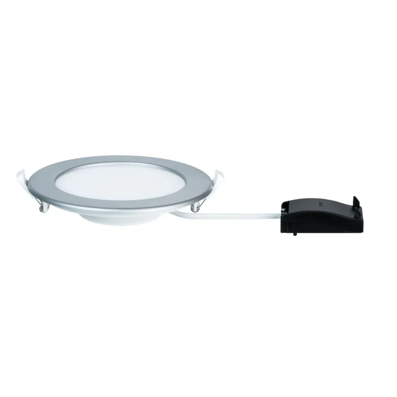 Kit encastrés Quality Panel rond LED 1x1 2W 4000K 230V 170mm Chrome...