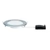 Kit encastrés Quality Panel rond LED 1x1 2W 4000K 230V 170mm Chrome...