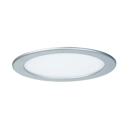 Kit encastrés Quality Panel rond LED 1x1 8W 4000K 230V 220mm Chrome...