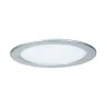 Kit encastrés Quality Panel rond LED 1x1 8W 4000K 230V 220mm Chrome...