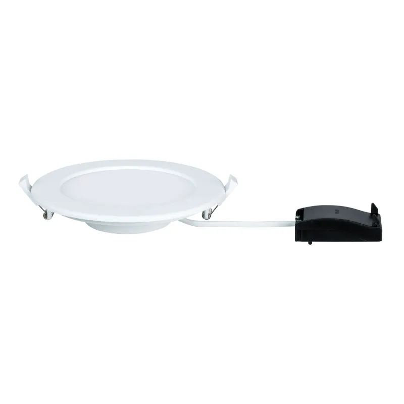 Kit encastrés Quality Panel rond LED 1x12W 2700 K 230V 170mm Blanc/...