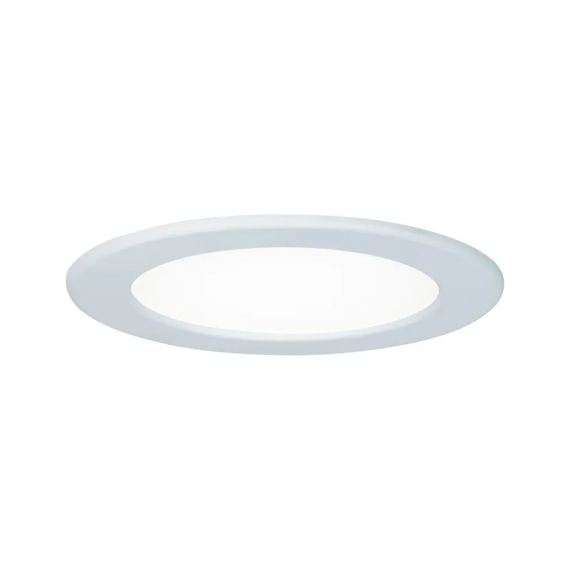 Kit encastrés Quality Panel rond LED 1x12W 4000 K 230V 170mm Blanc/...