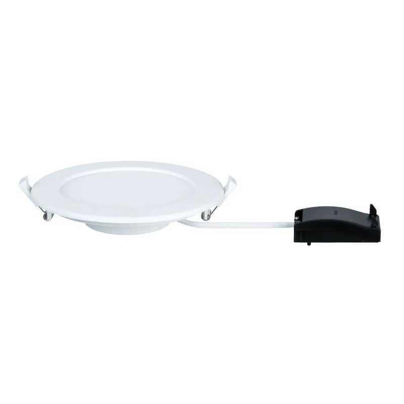 Kit encastrés Quality Panel rond LED 1x12W 4000 K 230V 170mm Blanc/...
