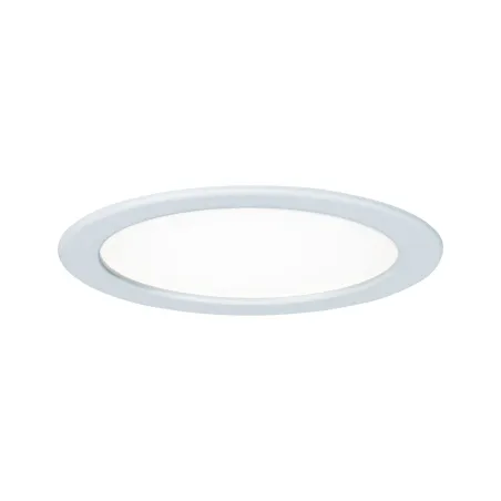 Kit encastrés Quality Panel rond LED 1x18W 4000K 230V 220mm Blanc/p...