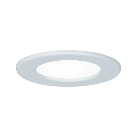 Kit encastrés Quality Panel rond LED 1x6W 4000K 230V 115mm Blanc/pl...