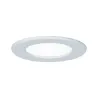 Kit encastrés Quality Panel rond LED 1x6W 4000K 230V 115mm Blanc/pl...