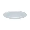 Kit encastrés Quality Panel rond LED 1x6W 4000K 230V 115mm Blanc/pl...