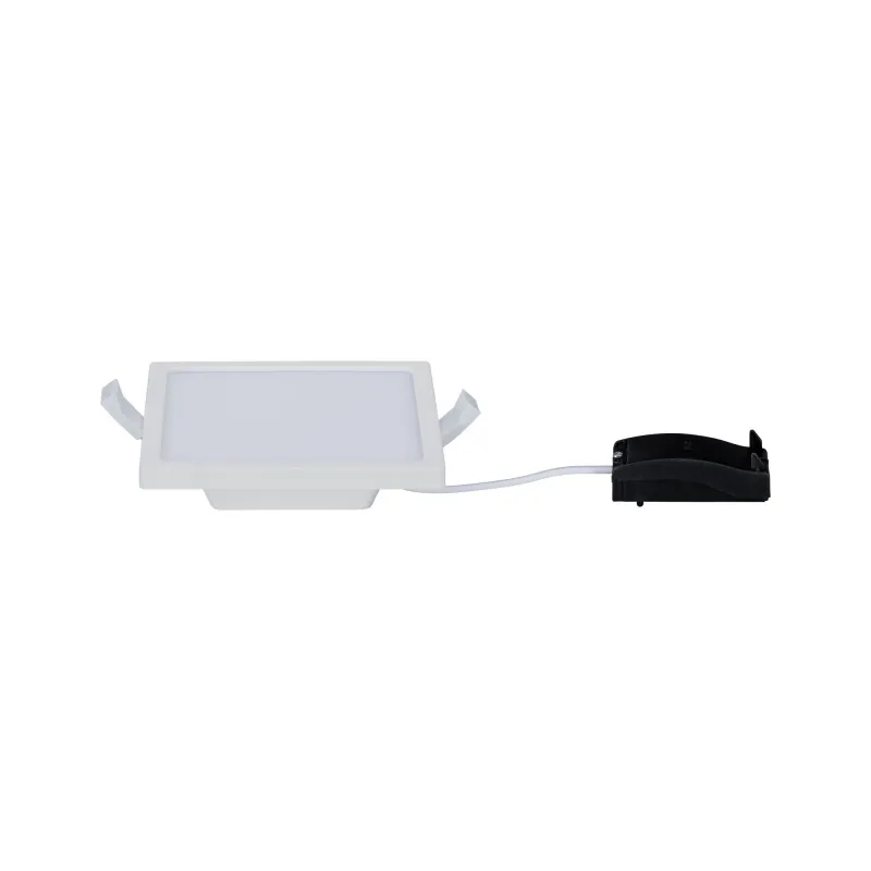 Kit pan enc Areo car grad IP44 1x8W 3000K 230V 120x120mm Blc dép/Sy...