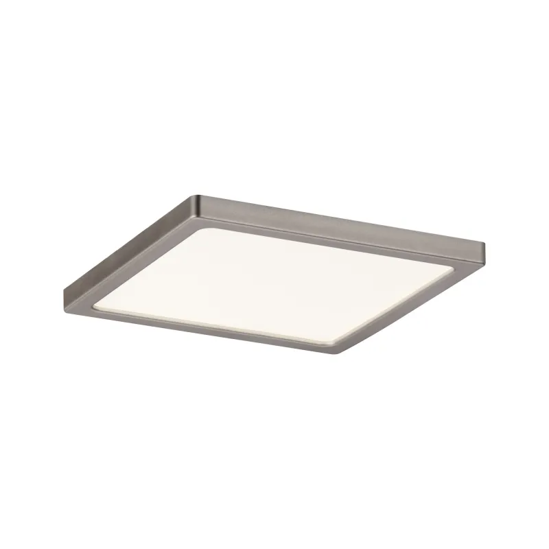 Kit pan enc Areo car grad IP44 1x8W 3000K 230V 120x120mm Nickel dép...