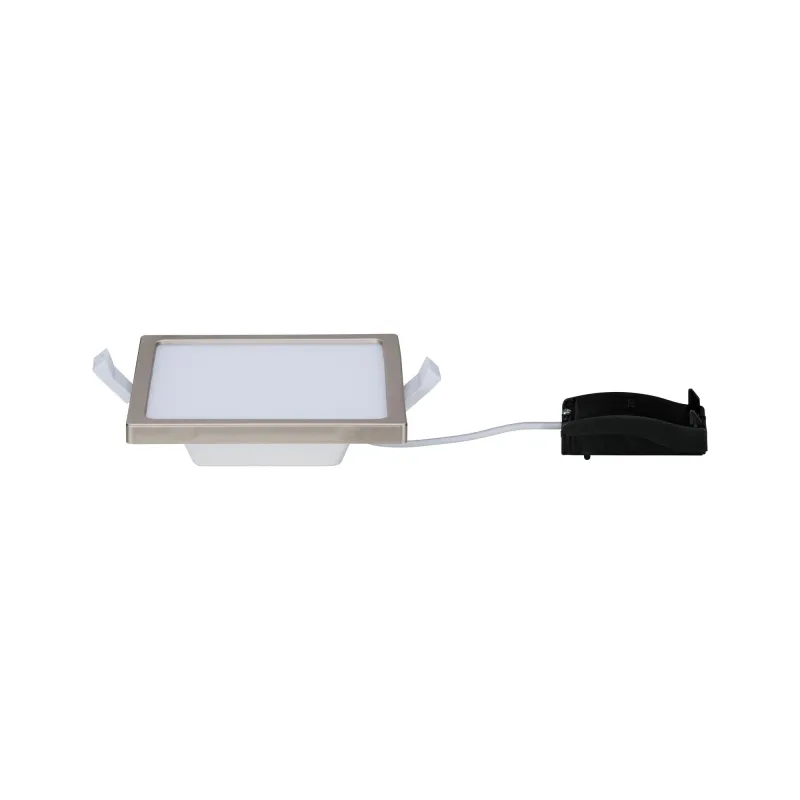 Kit pan enc Areo car grad IP44 1x8W 3000K 230V 120x120mm Nickel dép...