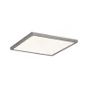 Kit pan enc Areo carré IP23 LED 1x12W 3000K 230V 180x180mm Nickel m...