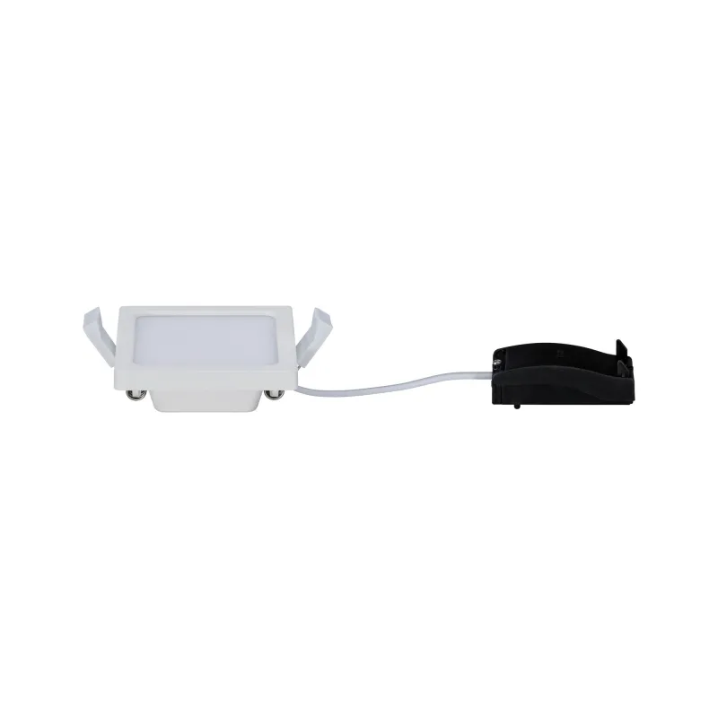 Kit pan enc Areo carré IP23 LED 1x5W 3000K 230V 80x80mm Blanc dép/p...