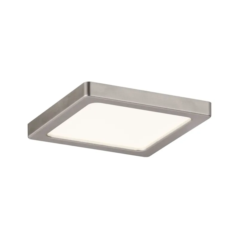 Kit pan enc Areo carré IP23 LED 1x5W 3000K 230V 80x80mm Nickel mat/...