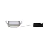 Kit pan enc Areo carré IP23 LED 1x5W 3000K 230V 80x80mm Nickel mat/...