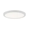 Kit pan enc Areo rd grad IP44 1x8W 3000K 230V 120mm Blanc dépoli/Sy...