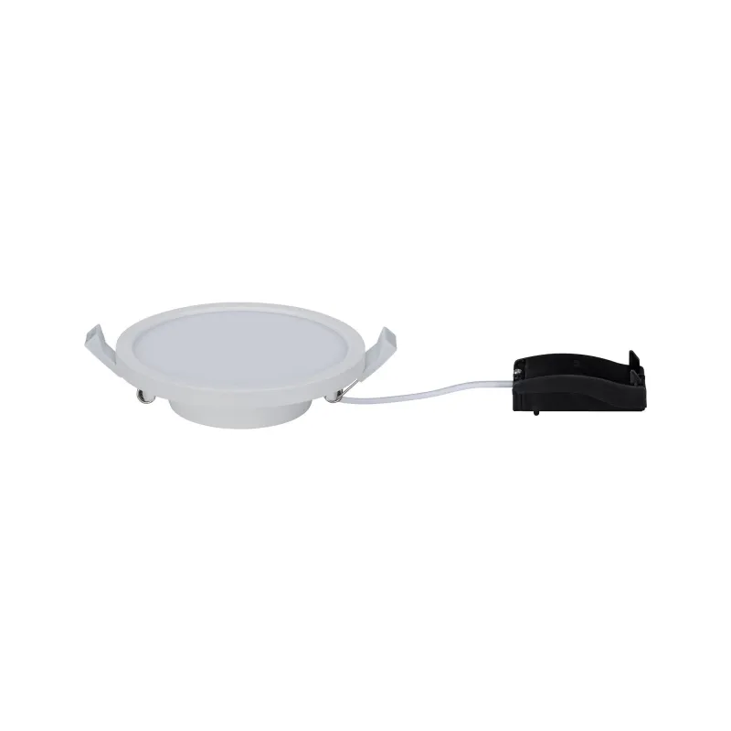 Kit pan enc Areo rd grad IP44 1x8W 3000K 230V 120mm Blanc dépoli/Sy...