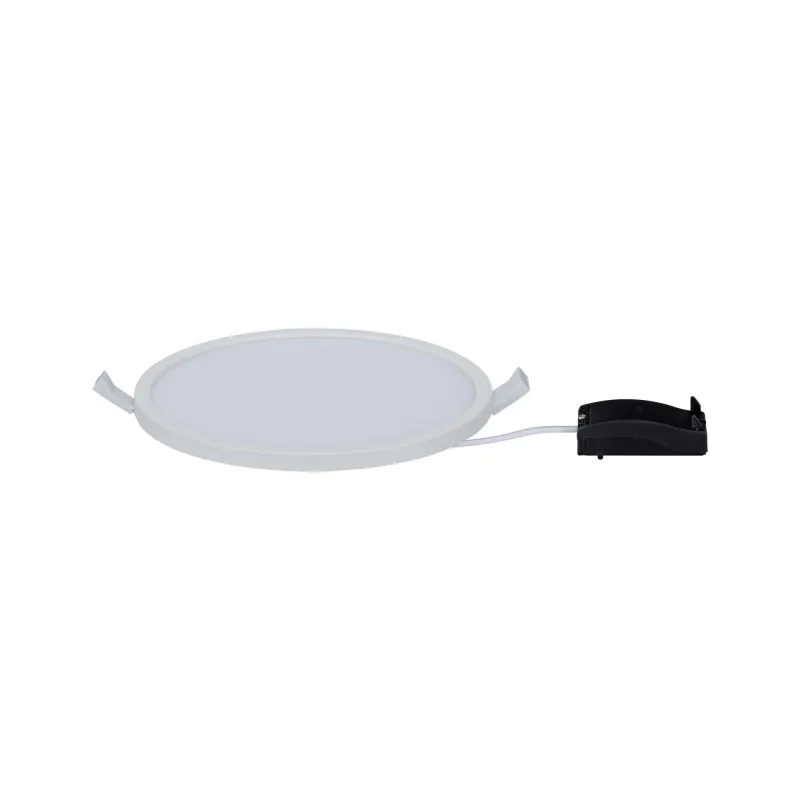 Kit pan enc Areo rond IP23 LED 1x12W 3000K 230V 180mm Blanc dépoli/...
