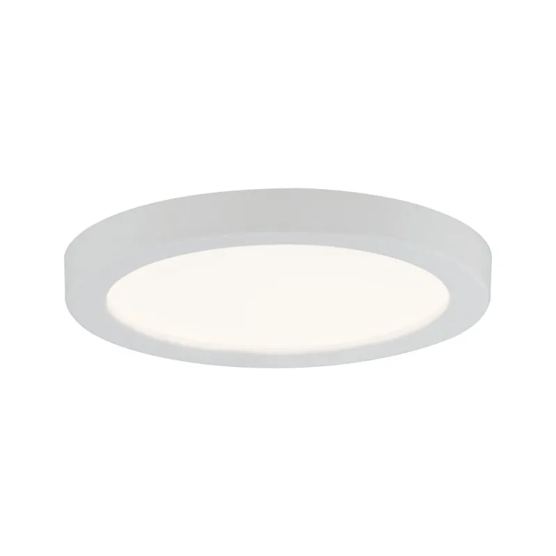 Kit pan enc Areo rond IP23 LED 1x5W 3000K 230V 80mm Blanc dépoli/pl...