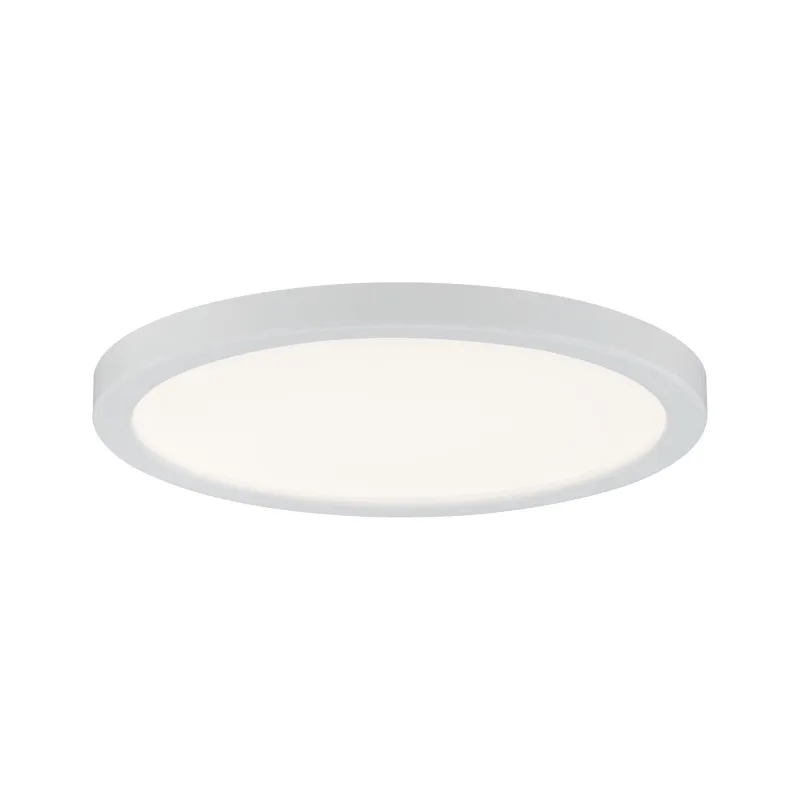 Kit pan enc Areo rond IP23 LED 1x8W 3000K 230V 120mm Blanc dépoli/p...