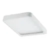 Meuble saillie kit Vane carré LED 2x6,7W 15VA 230V/12V 105x140mm bl...
