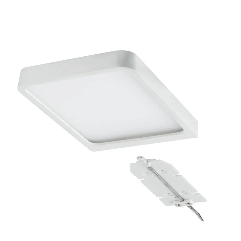 Meuble saillie kit Vane carré LED 2x6,7W 15VA 230V/12V 105x140mm bl...