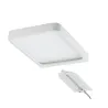 Meuble saillie kit Vane carré LED 2x6,7W 15VA 230V/12V 105x140mm bl...